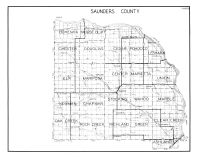 Saunders County, Nebraska State Atlas 1940c